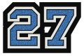 2027 Two Digit Graduation Year Patch, 2
