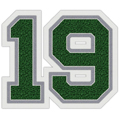 2019 Two Digit Graduation Year Patch, 4