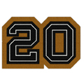 2020 Two Digit Graduation Year Patch, 2