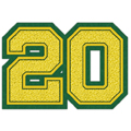 2020 Two Digit Graduation Year Patch, 4
