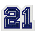 2021 Two Digit Graduation Year Patch, 2