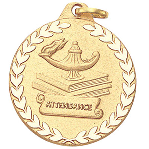 Attendance Medal 1 1/4